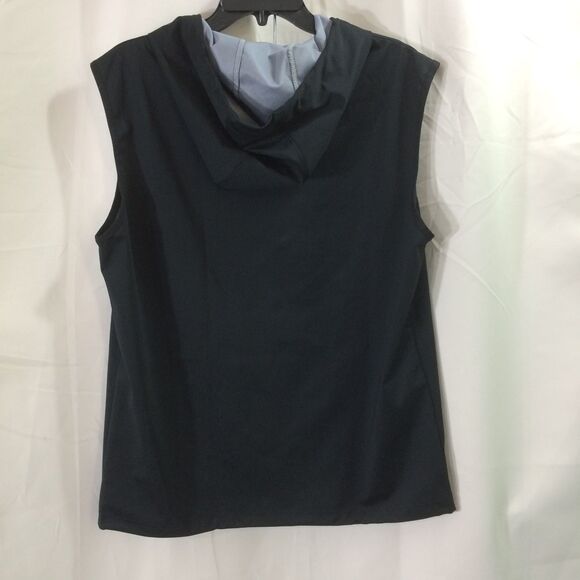 Hotsuit Men’s Sauna Sleeveless Hoodie Black Workout Sweat Vest Size M NWOT - Picture 2 of 6